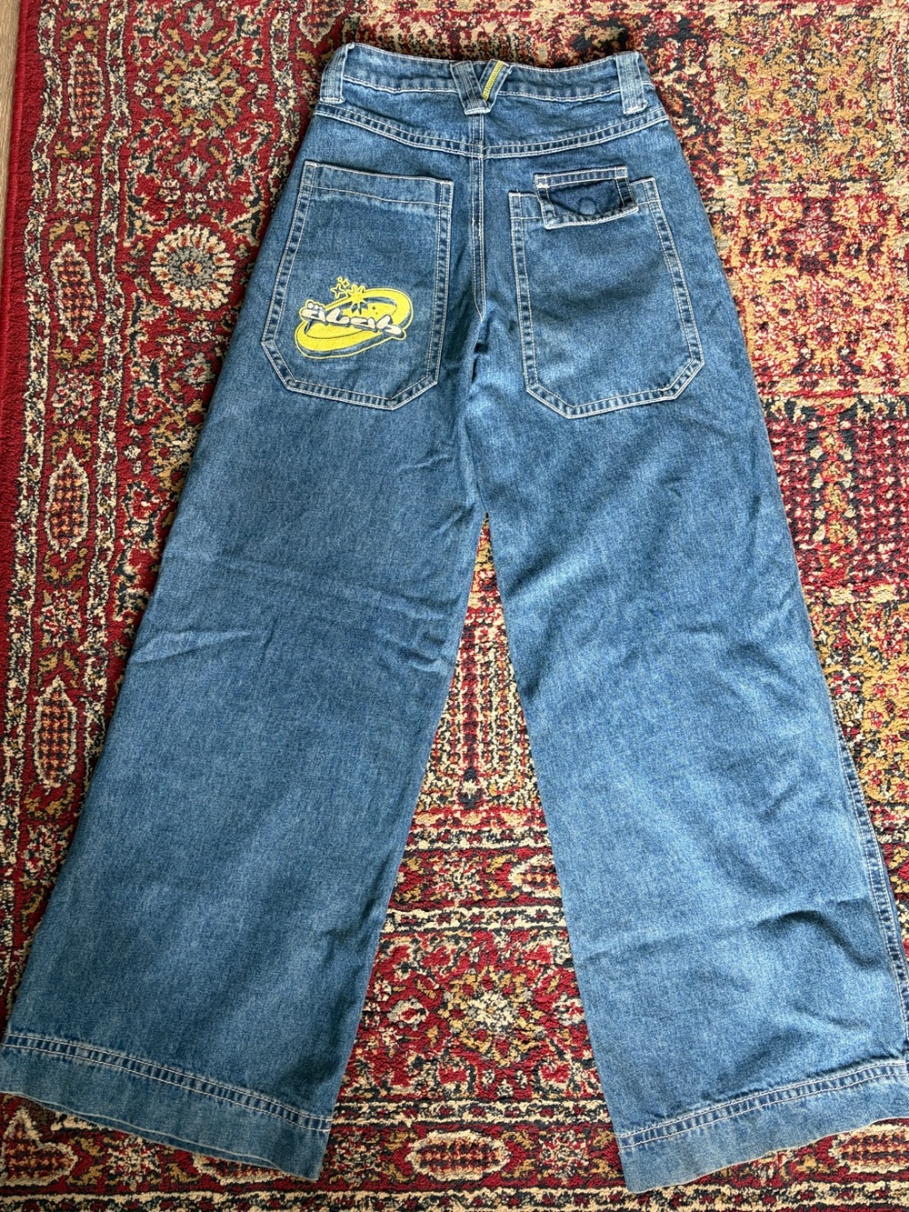 A.LAB Analog Blue Rave Jeans - Picture 3 of 5